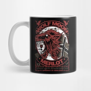 "WOLF MOON MERLOT" Mug